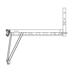 Cantilever Bracket with Cup