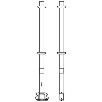 Spigot Adapter and Guardrail Posts