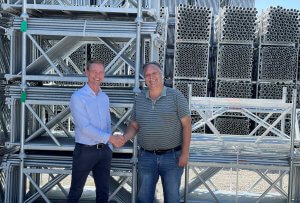 StepUp Scaffold European Managing Partner with MD of MP House